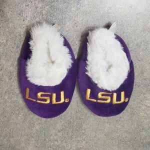 LSU Infant Slippers